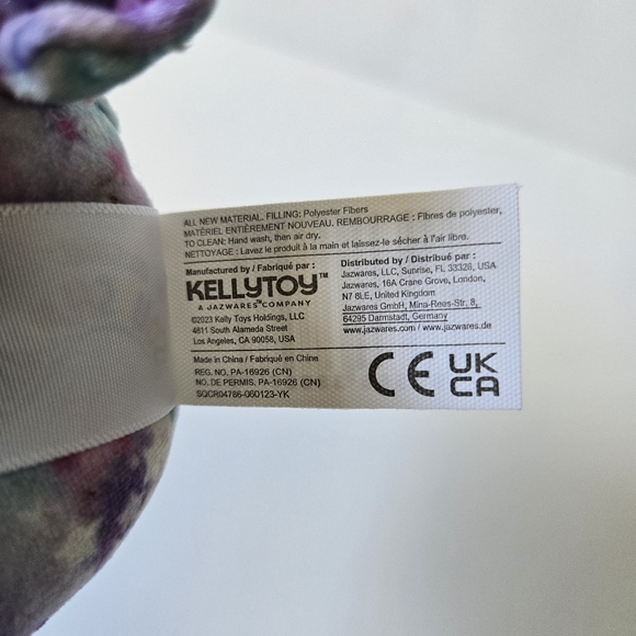 Squishmallows Solina the Owl 5" Purple Blue Stars Plush - Picture 10 of 12